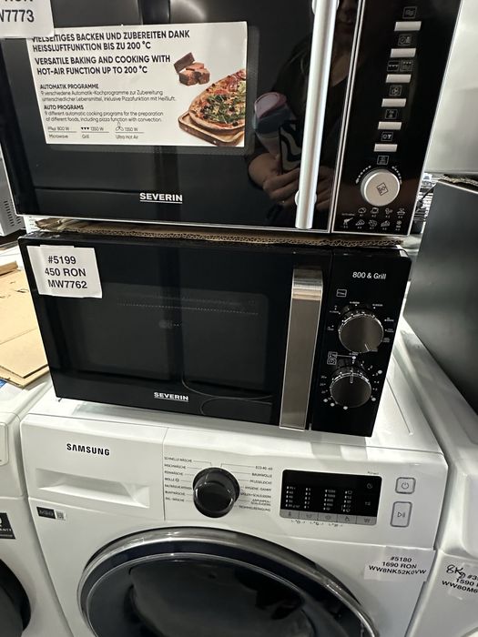 Microunde cu grill și bază ceramică Severin MW 7762