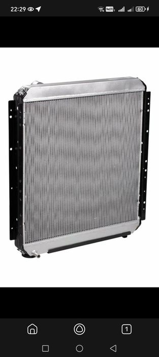 Камаз алюмин 3канал радиятор