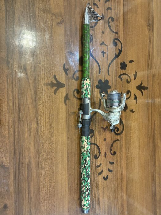 Удочка профессиональная с катушкой