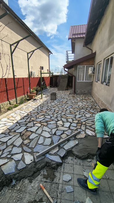 Pavaj din piatră profesional