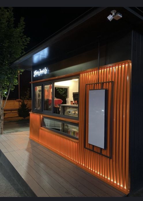 Изготовление киоска для донер