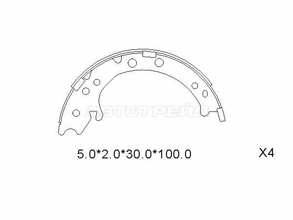 Колодки тормозные Honda Cr-v