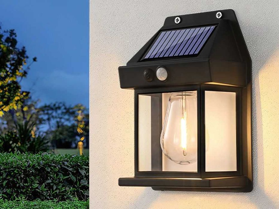Lampa solara cu senzor de miscare si 3 moduri de iluminare 600 lumeni
