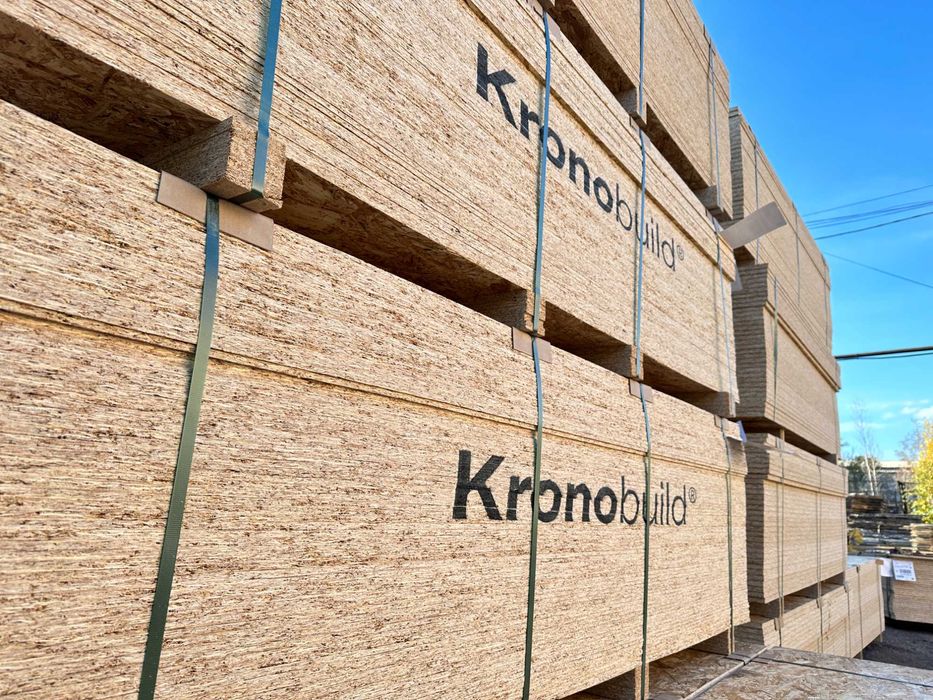 OSB, ОСБ плита 15мм. Ондулин, минплита, водосток, сайдинг, праймер