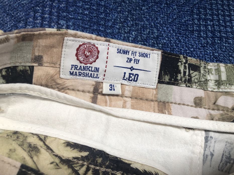 Franklin & Marshall Leo Skinny Fit Shorts мъжки къси панталони - 31