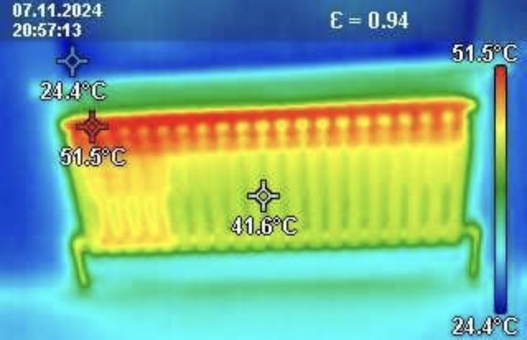 Утечка. Услуги тепловизора.