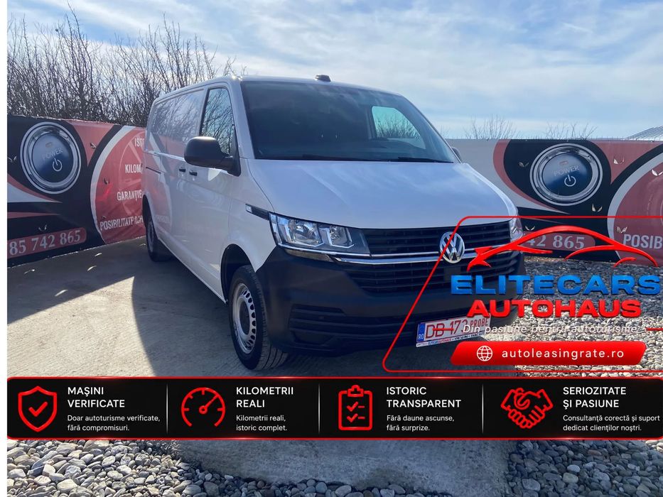 Volkswagen Transporter T6.1 L2-H1, 2 usi culisante, webasto, distributie efectuata