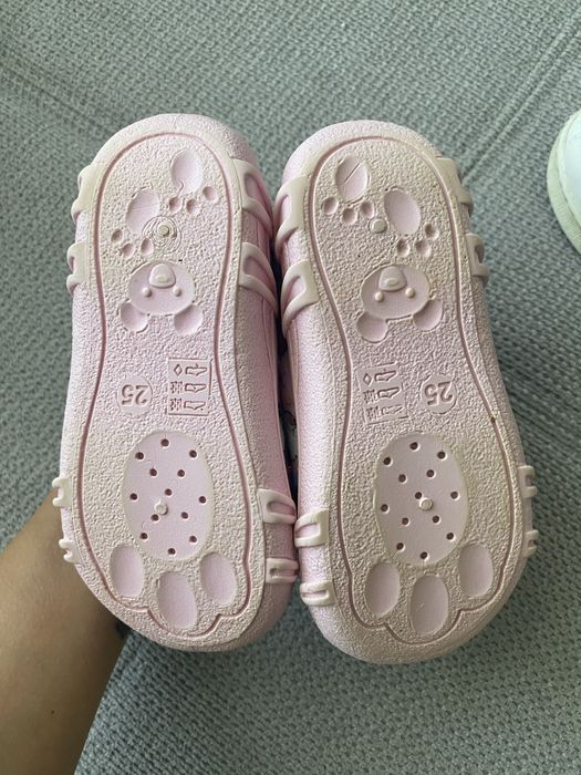 Пантофи за детска градина 25 номер със стелка естествена кожа