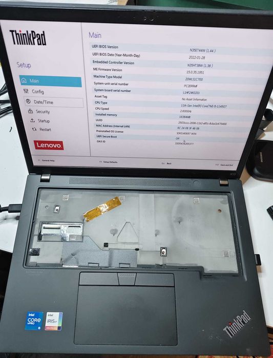 Piese Componente Lenovo Thinkpad X13 Gen 2 Gen 3 Placa de Baza Display Touchscreen Carcasa