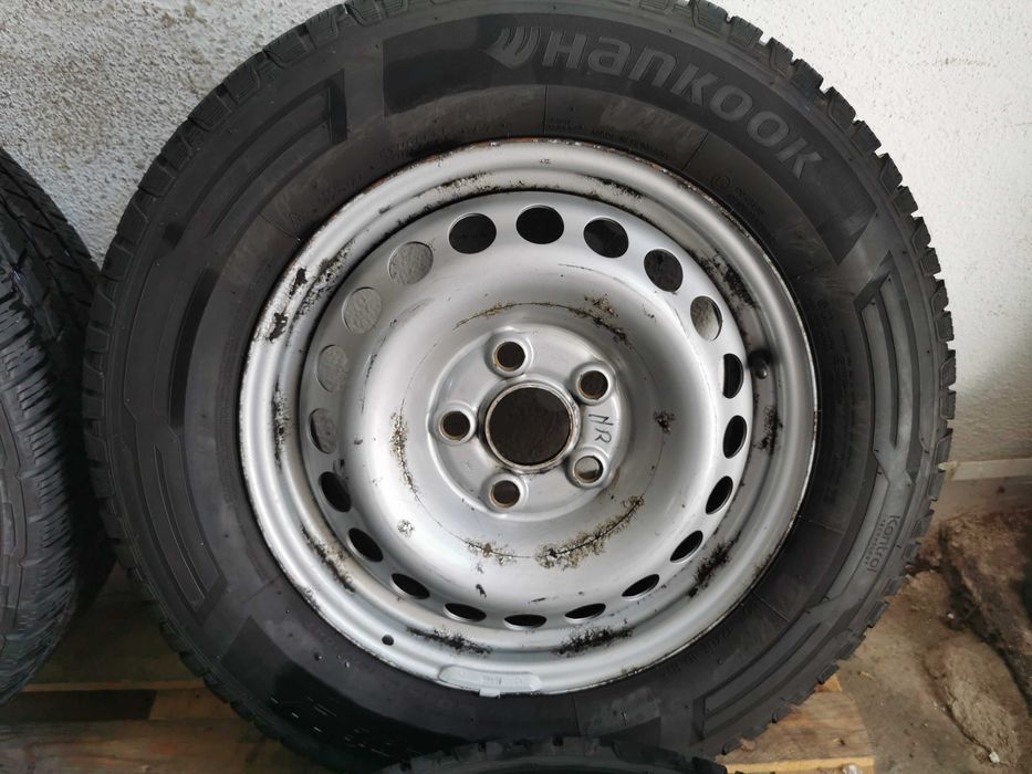 Jante tabla Vw T5 / T6 / Transporter cu anvelope de iarna