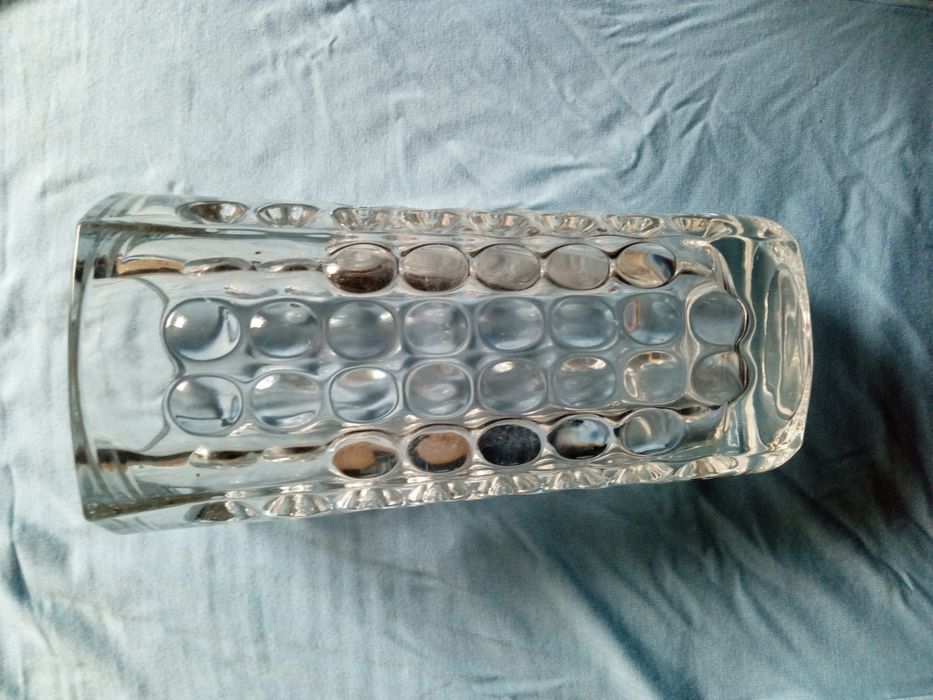 Масивна ваза от оловен кристал