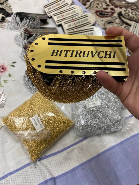 Optom narxda Pagon qongiroq bitiruvchilar uchun zanjir dona optim