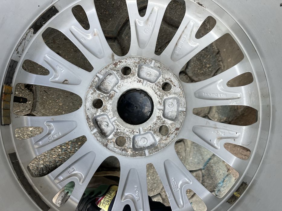 Jante aliaj 5x112mm, anvelope 215/55 R17, VW Passat, Skoda, Seat
