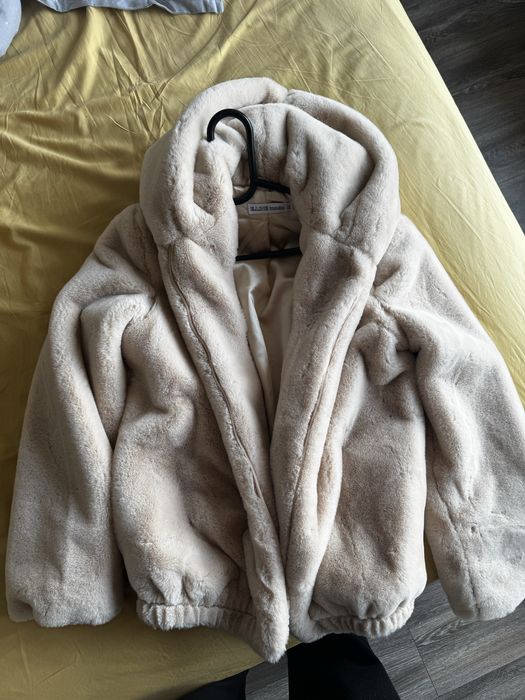 Шуба из эко-меха