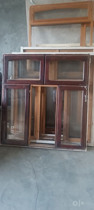 Егоч Эшик Ромлар яхши холатда , 1 та 2 табакали эшик 7 та ром