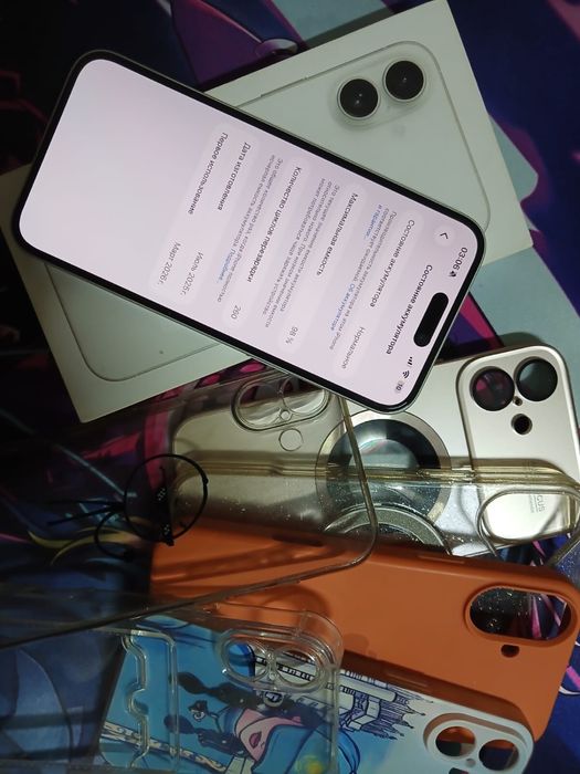 Iphone 16 plus,256gb , емкость 98%