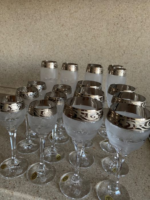 Фужеры хрустальные , Чехия