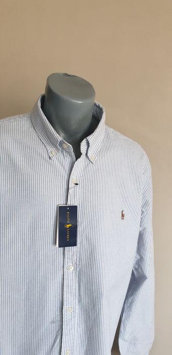 POLO Ralph Lauren Slim Fit Cotton / 2XL НОВО! ОРИГИНАЛ! Мъжка Риза