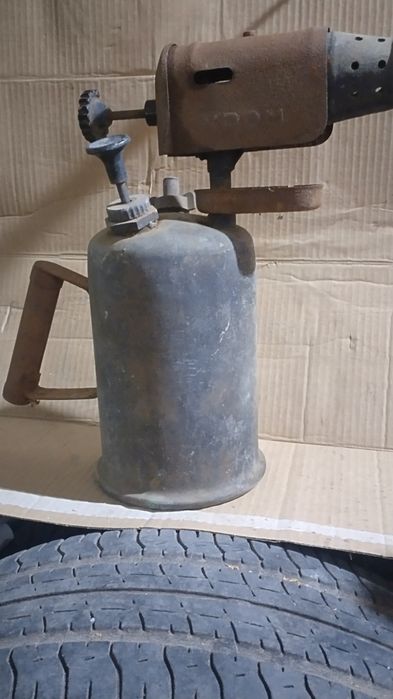 Бензинова лампа ХРОМ