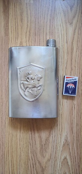 Фляга металлическая , стальная