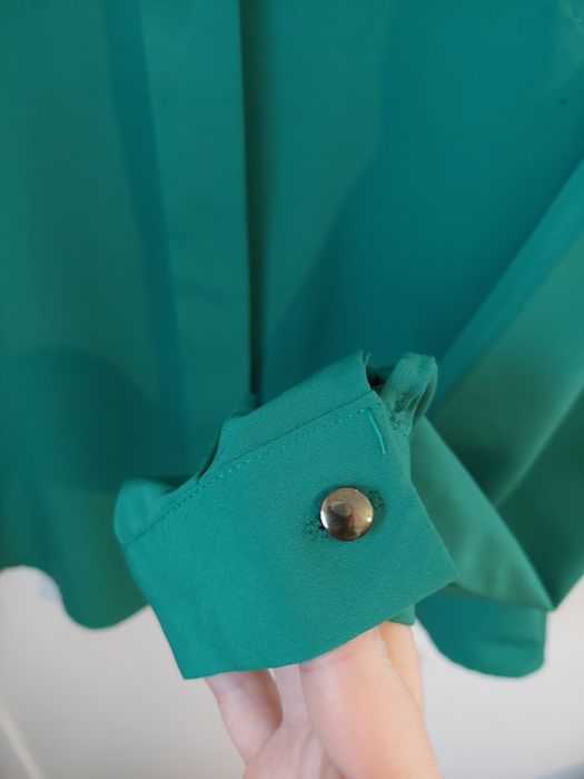 Camasa verde eleganta marimea 36