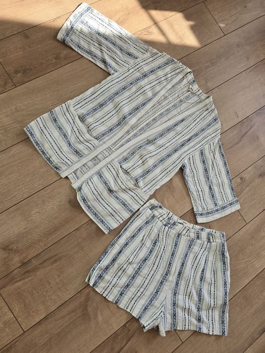 Костюм с шортами Лен на 42-44р