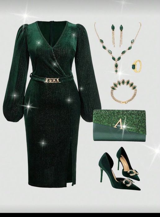 Дамска елегантна рокля