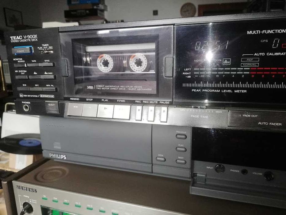 muzica,deck 3head TEAC V900X