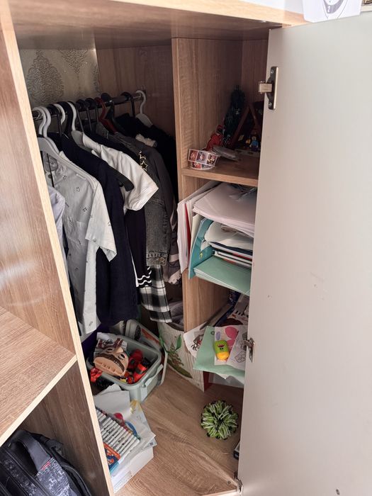 Кровать детская с рабочем столом