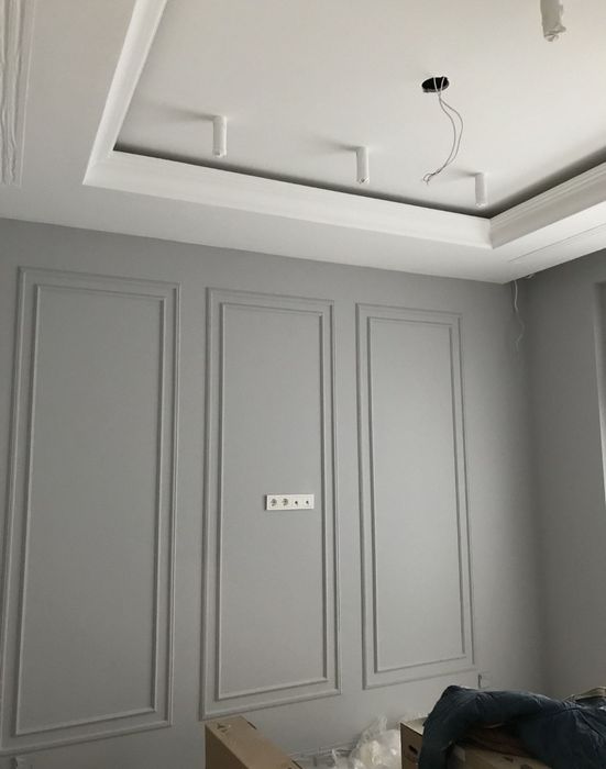 Покраска стен потолок качественно  400 тг кв