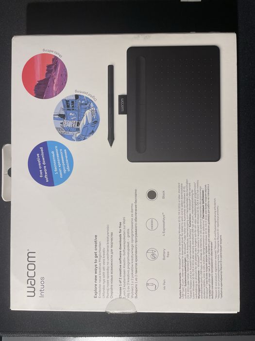 Tableta Grafica Wacom Intuos S (negru)