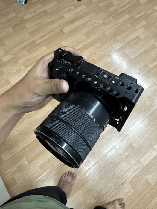 Sony 6500 без обьеткива для съёмок