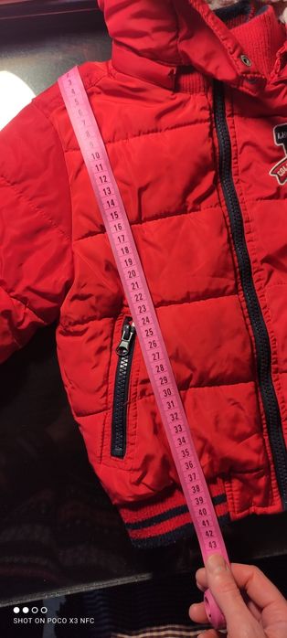 Geaca copii, groasa de iarna, calduroasa, 2-3 ani