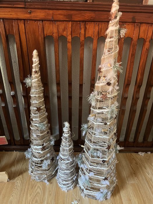 Decor craciun brazi fundal