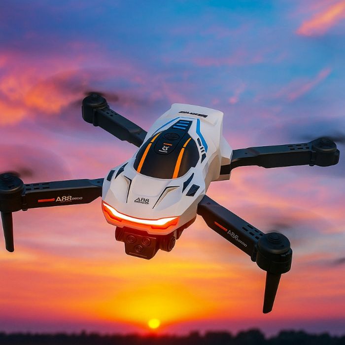 Дрон A88 PRO, модел Състезателен , сгъваем с двойна 1080P камера