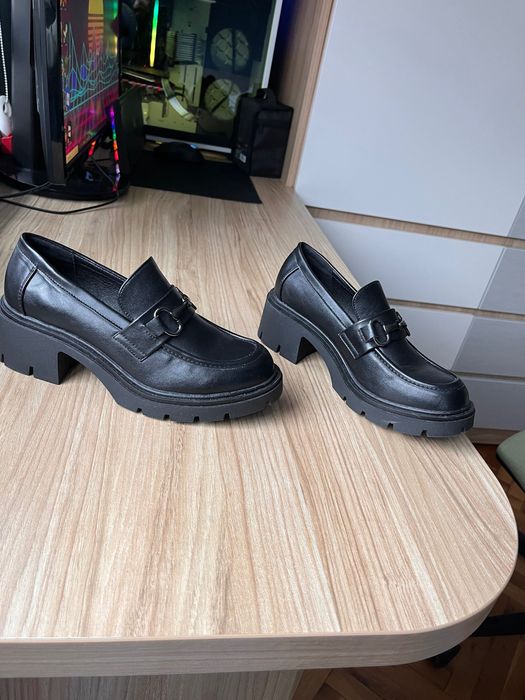 Дамски мокасини с платформа