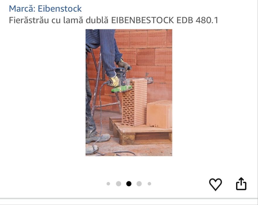 Fierăstrău electric cu doua lame tip Aligator