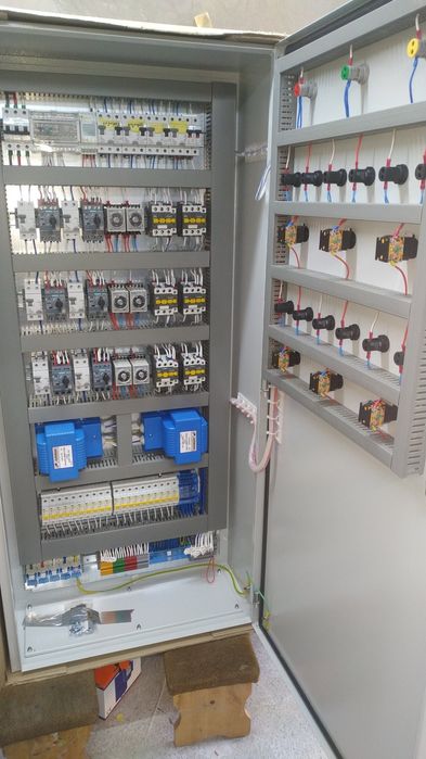 Сборка щитов , автоматизация, электромонтажные работы