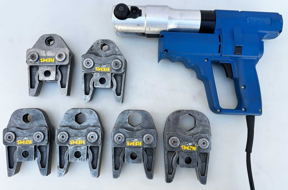 Berner Radialpresse - Преса за пресфитинги и тръби 12/15/18/22/28/35