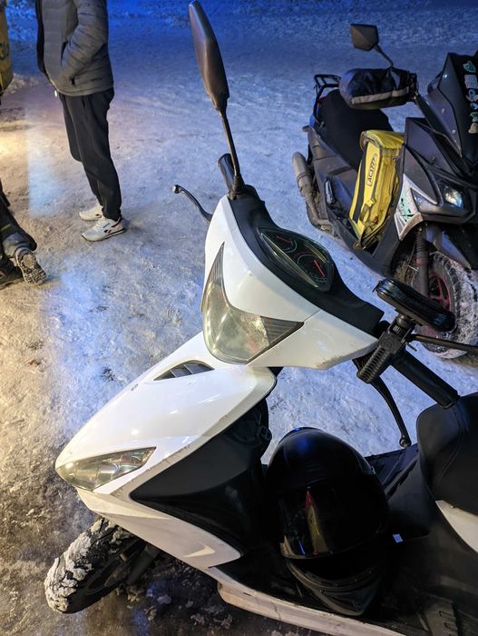 Мопед, скорость 50 куб.см, Мотороллер