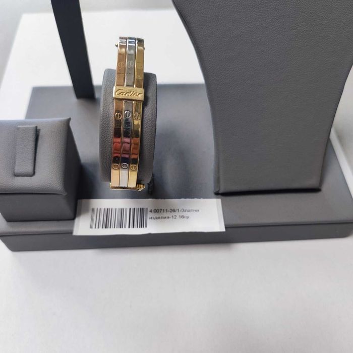 Златна гривна 12.16гр. Cartier