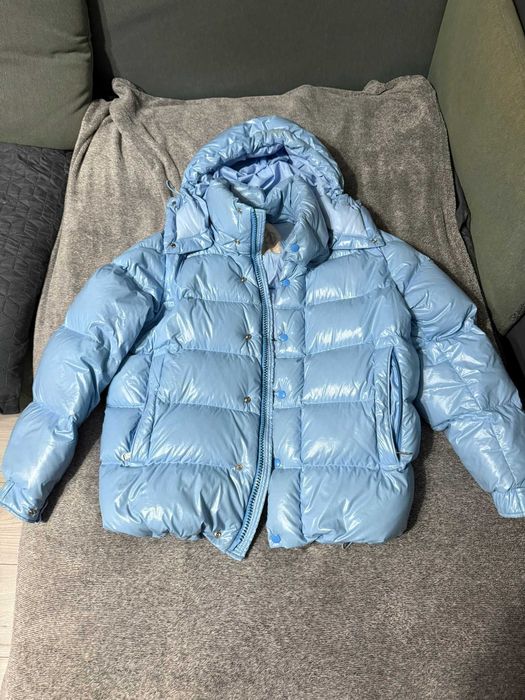 Geaca Moncler Maya Baby Blue Originala marimea L