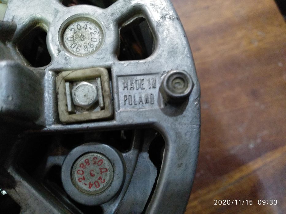 Генератор на погрузчик Столова Вола