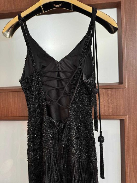 Rochie lunga din margele, lunga si eleganta (marimea 34-36)