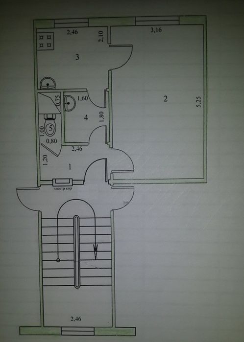 Чиланзар 3; 1 комнатная 3 этаж без балкона