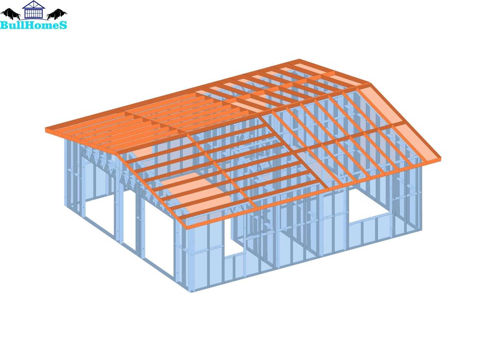 Къща,Бунгало,Бунгала,Сглобяеми къщи,Преместваеми,Модулни,Жилищни- 56м²