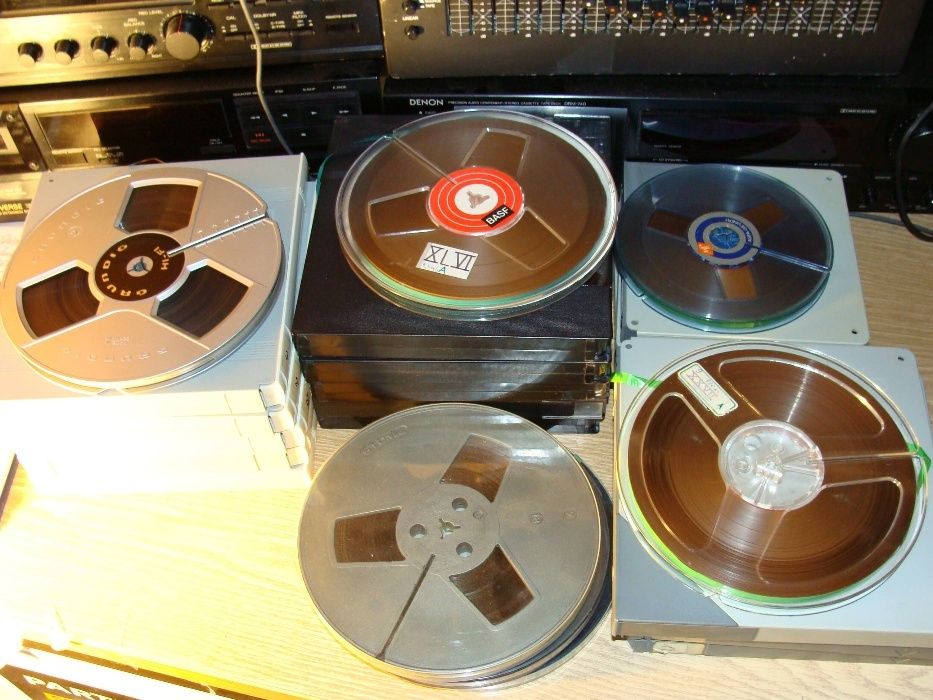 Benzi ,role de magnetofon Agfa,Basf, ,Revox