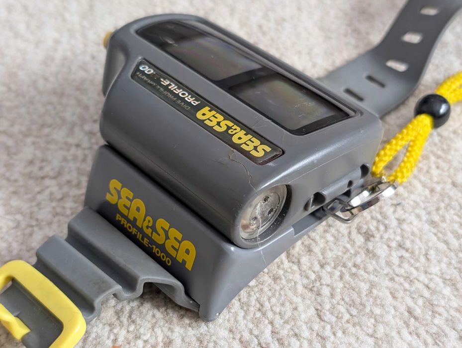 Sea and Sea Profile 1000 Dive Profile Graph