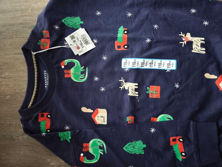 Коледна блузка момче размер 3 години