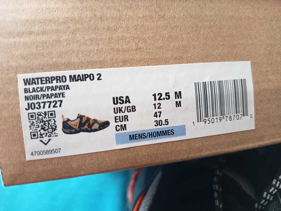 4 чифта Ecco и Merrell № 46, 47